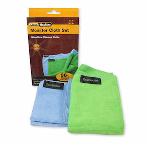 Clean Machine Monster Cloth - Set of 2